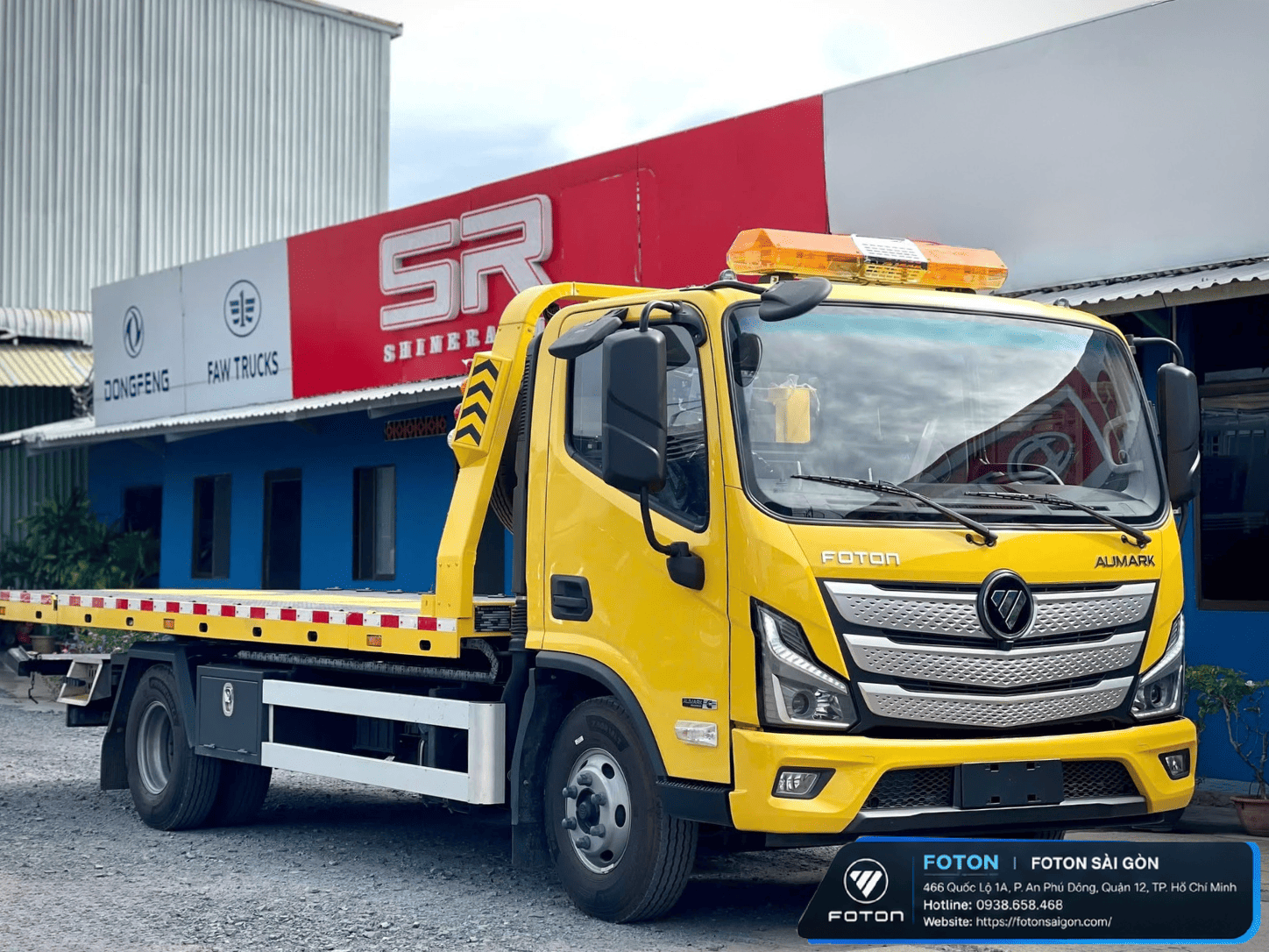 Xe Cứu Hộ 2 Chức Năng Foton Aumark 2.5 Tấn